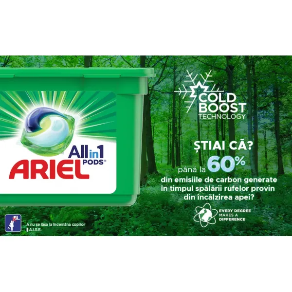 Ariel Моющее средство в капсулах 12 стирок Горный родник - image 3