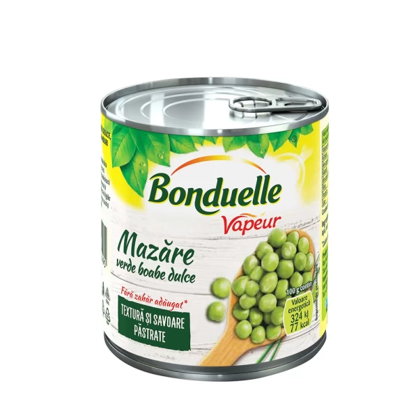 Bonduelle Mazare fara zahar adaugat Vapeur 425 ml - image 1