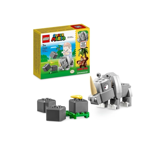 Дополнительный набор Носорог Рэмби LEGO SuperMario - image 2