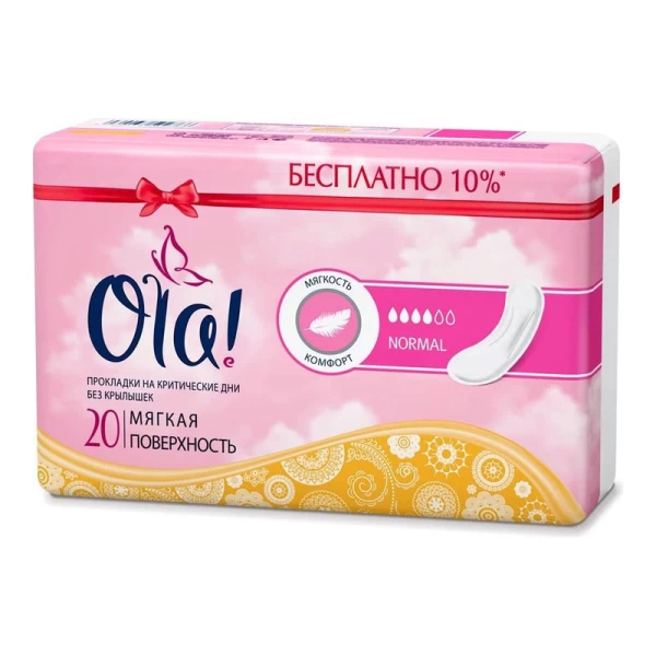 Ola! Женские гигиенические прокладки Classic Normal 20 шт - image 2