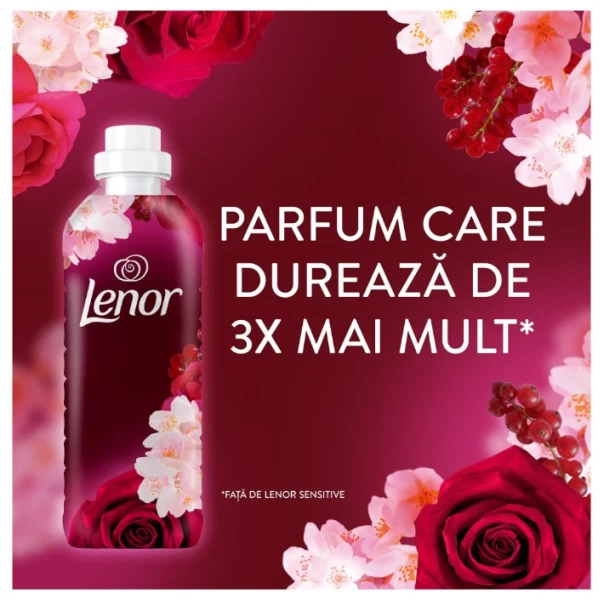 Lenor balsam rufe parfumat 1239 ml Jasmin si Rosa - image 3