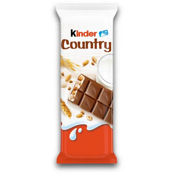 Kinder Ciocolata cu lapte cu umplutura fina de lapte si cereale 94g - image 2