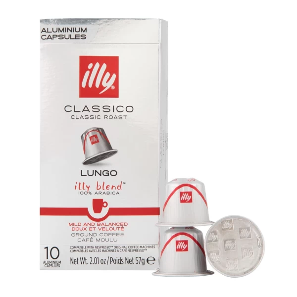 Illy Cafea Lungo Classico Capsule 0,57g/10 buc - image 2