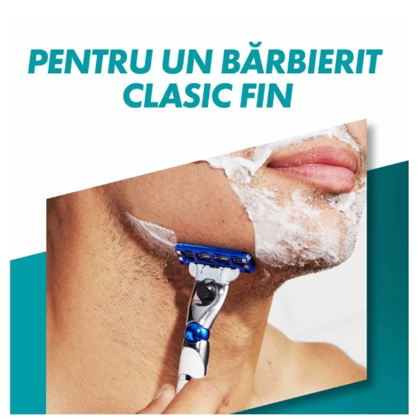 Gillette Rezerve aparat de ras Mach3 Turbo Aloe 5 buc - image 4