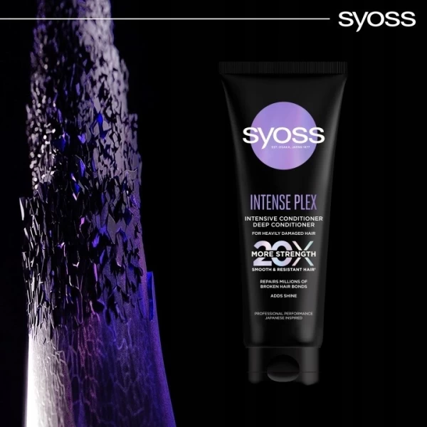 Syoss Balsam de par pentru par grav deteriorat Intensive Plex, 250ml - image 3