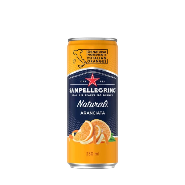 San Pellegrino Bautura carbogazoasa Aranciata 330ml - image 1