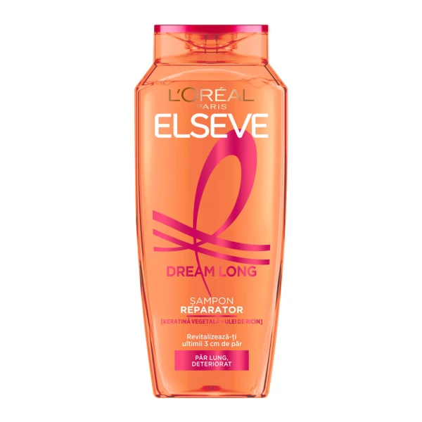L'Oreal Paris Elseve Dream Long восстанавливающий шампунь для длинных, поврежденных волос, 400 мл - image 1