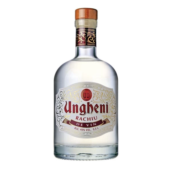 Ungheni Rachiu de vin sticla 500 ml - image 1