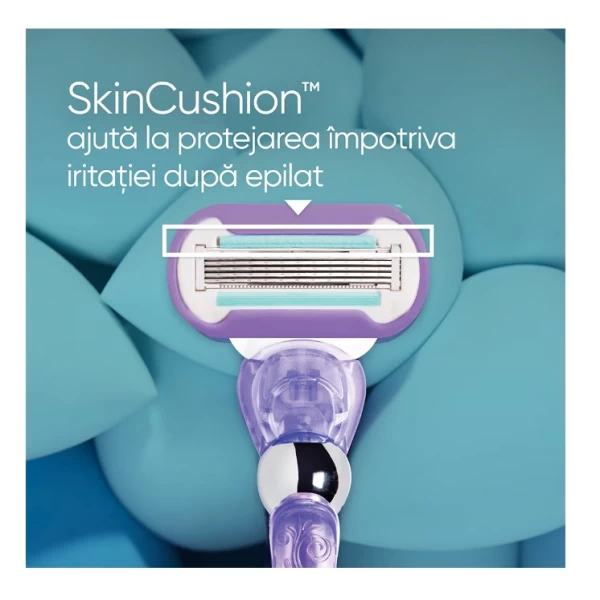 Gillette Rezerve aparat de ras Deluxe Smooth Swirl, Rez 3buc - image 4