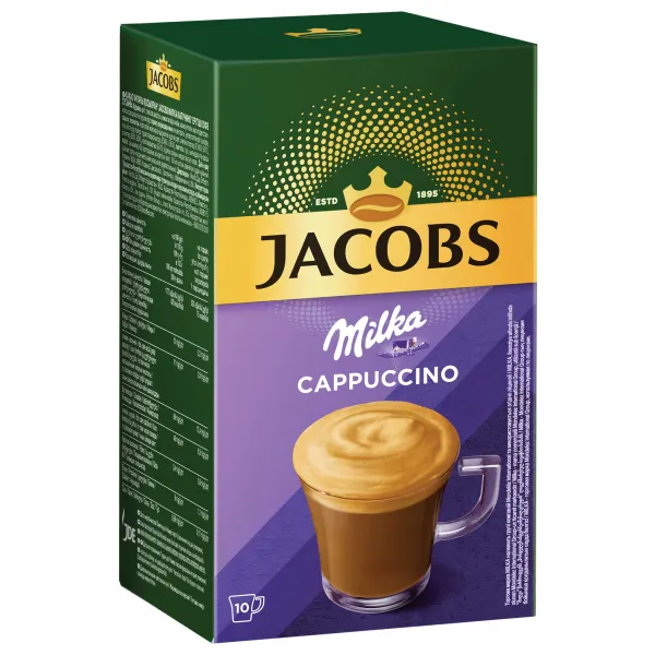 Напиток кофейный растворимый Cappuccino Milka Jacobs м/у 18г - image 2