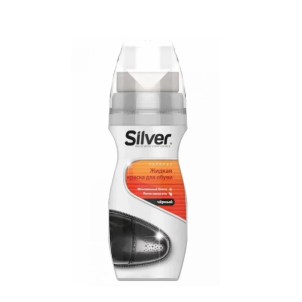 Silver Crema-luciu lichid pentru piele 75 ml Negru LS3003-01/LS2003-01 - image 1