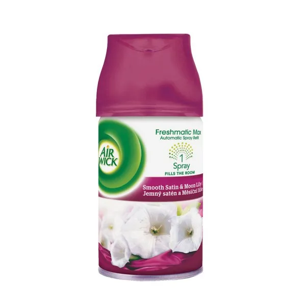 Air Wick Freshmatic Reserve Spray 250 мл Smooth Satin & Moon Lilly - image 1