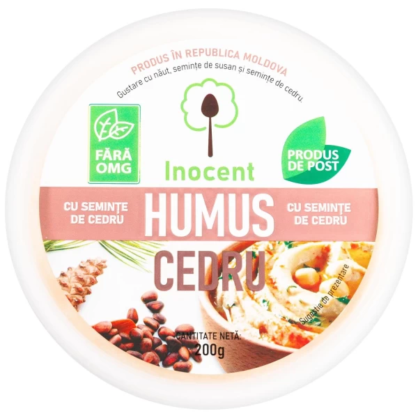 Хумус „Иночент” кедровый 200gr, Angromix - image 2