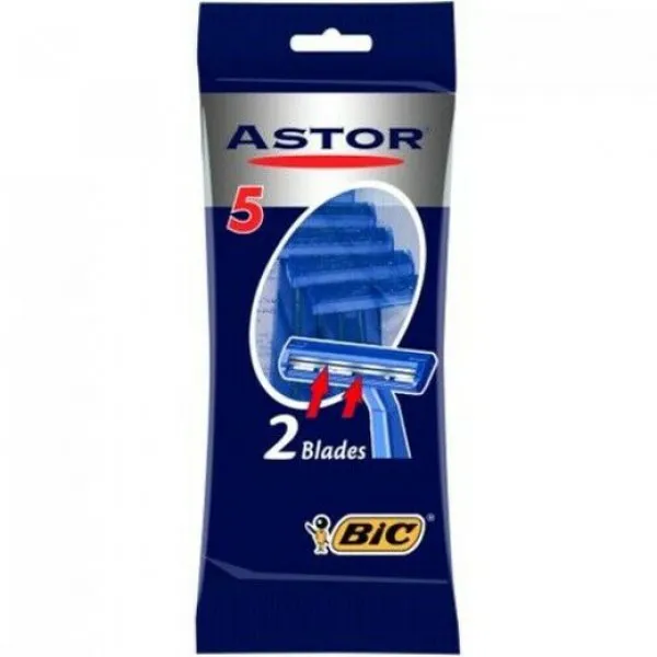 BIC 2 Astor Twin 5buc Aparat Ras Men - image 1