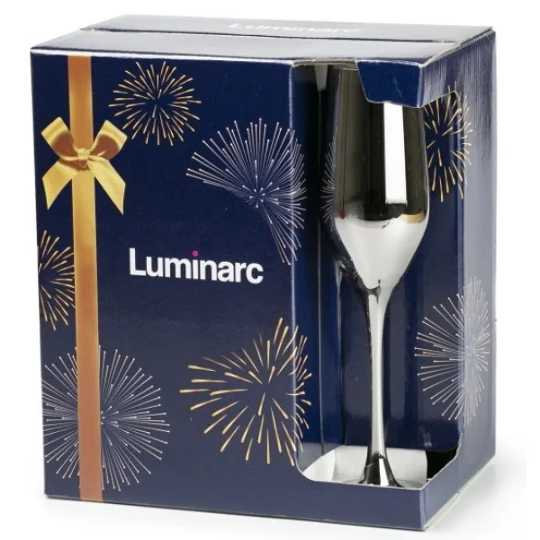 Набор бокалов для шампанского GOLDEN CHAMELEON 160 мл 6 штук - image 1