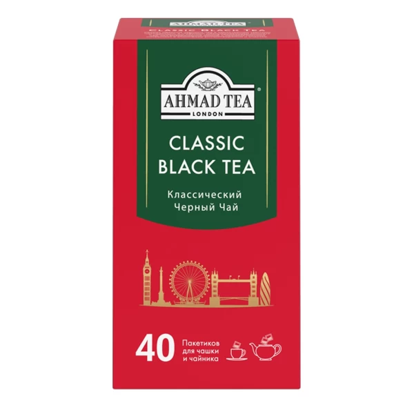 Ahmad Tea Ceai negru Classic 40 plicuri - image 1