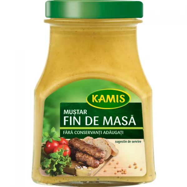 Kamis Горчица столовая нежная 185г - image 1