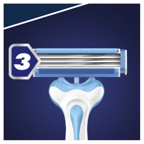 Бритва для мужчин Gillette Blue3 Cool, одноразовая, 3 шт. - image 4