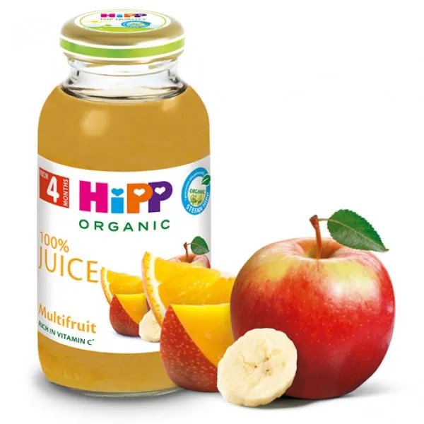 HiPP Multi-Fruit Juice (mere, portocale, ananas, banane, mango) (4+ luni), 200 ml - image 2