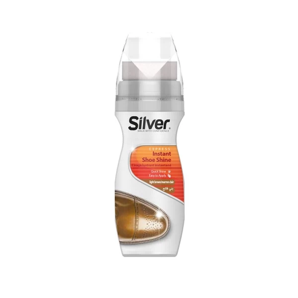 Silver Crema-luciu lichid pentru piele 75 ml Maro LS3003-02/LS2003-02 - image 1