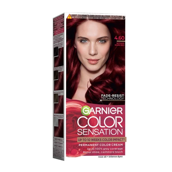 Garnier Color Sensation Vopsea de par 4.60 Rosu Inchis Intens - image 1