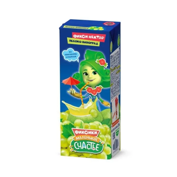 Frutti Fixiki Nectar Mar-Struguri 200 ml - image 1