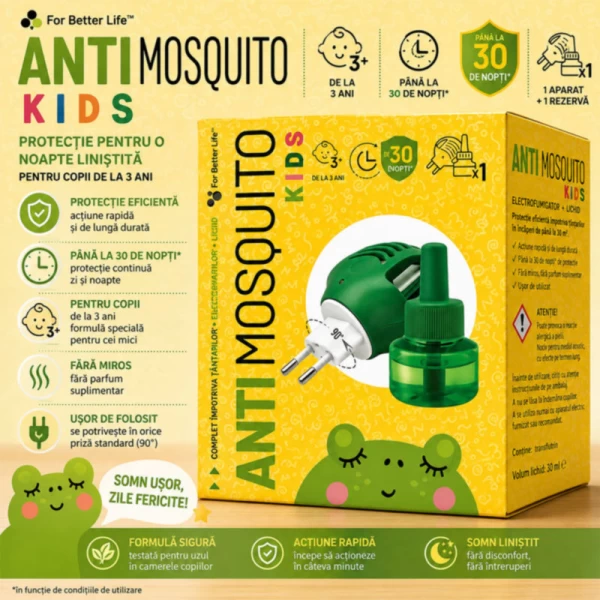 ANTI mosquito electro-fumigator+lichid 30ml Kids - image 2