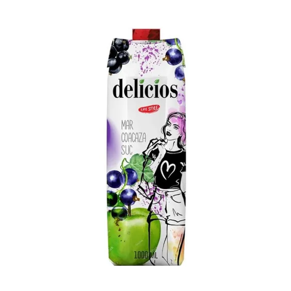 Delicios Nectar de Mere si Cоacaza Negra 1 L - image 1