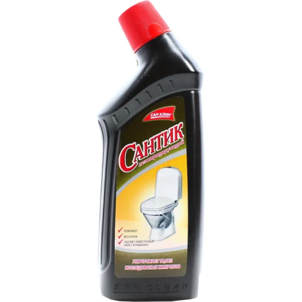 Santic WC pentru întreținerea toaletelor Aromă de Citrice, 750 ml - image 1