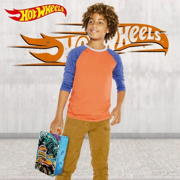 Hot Wheels Контейнер для хранения 6 машинок серии Monster Trucks - image 4