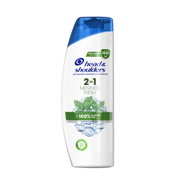 Head & Shoulders Sampon 360ml Menthol Fresh - image 1