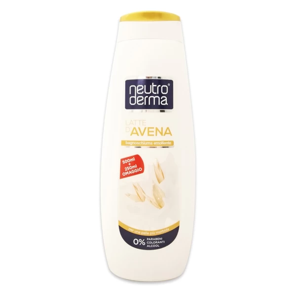 NeutroDerma Gel de dus 750ml Lapte de Ovaz - image 1