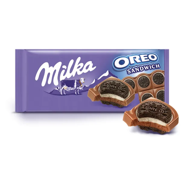 Milka Ciocolata cu bucati intregi de Oreo 92g - image 2