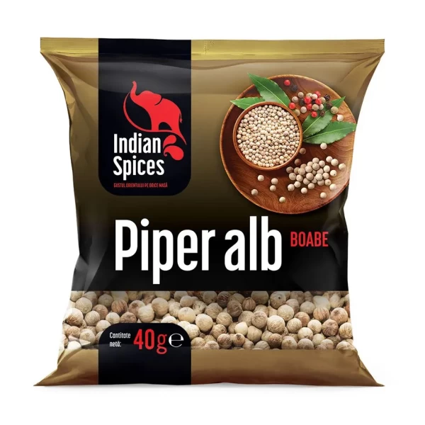 Piper alb boabe Indian Spices 40 g - image 1