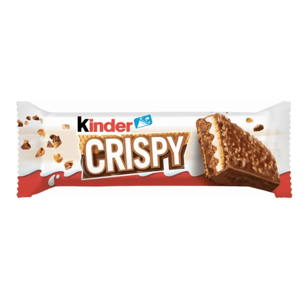Kinder Napolitane Crispy cu cacao si nuci 34g - image 1