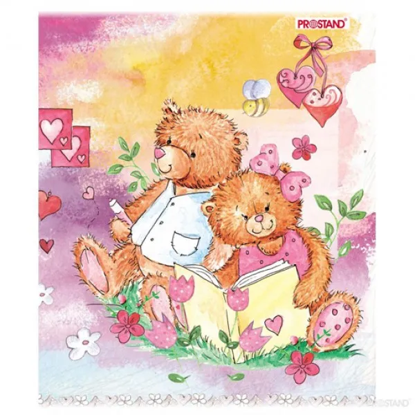 Тетрадь 12 страниц Prostand, цветная обложка TPR 12 01, крупная строчка - image 1