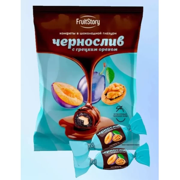 Fruit Story Prune cu nuca in ciocolata 500g - image 3