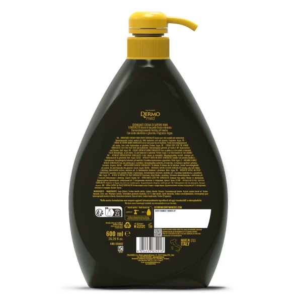 DermoMed Sapun-crema lichid 600ml Argan Oil cu dozator - image 3
