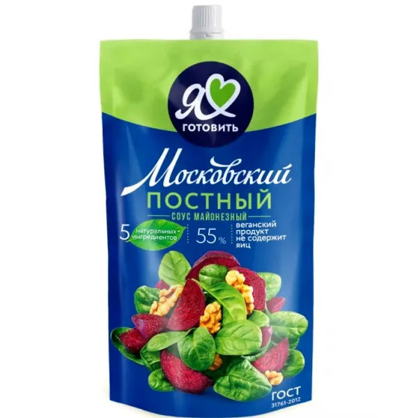 Maioneza Moskovskii provansal de Post 55% 200ml - image 1