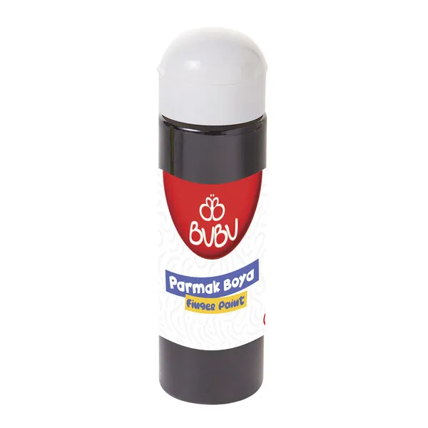 Vopsea neagra pentru pictura cu degetele, 250 ml - image 1