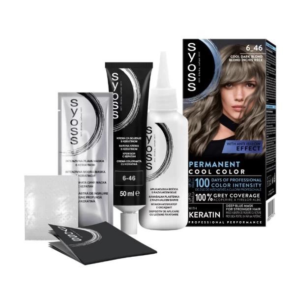 Syoss Vopsea de par 6-46 Cool Dark Blond - image 2