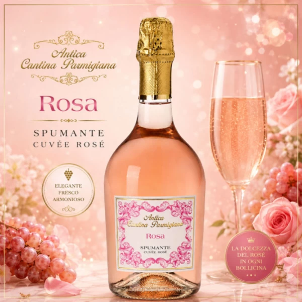 Antica Vin spumant Rosa Extra Dry 750 ml - image 2