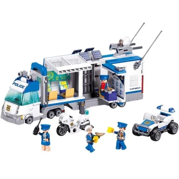 Set de constructie Sectorul de politie mobil, 510 elem. - image 2