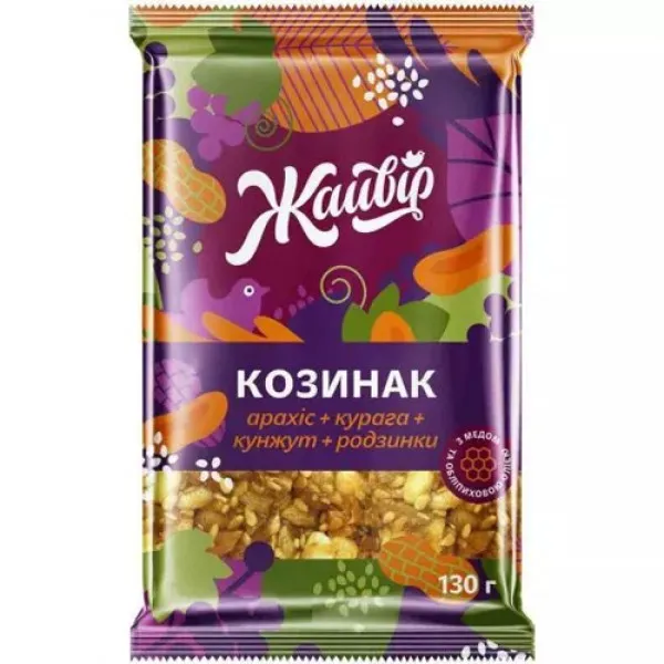 Козинак Асорти фруктово-ореховый Jaivi 130 гр - image 1
