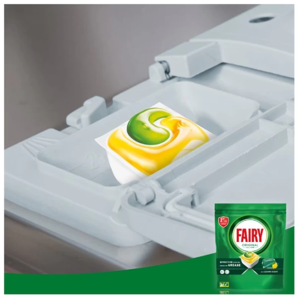 Fairy Detergent pentru masini de spalat vase All in One 22buc ORIGINAL - image 6