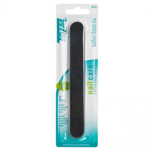 Trim Pilă de unghii 2 buc Negru - image 1