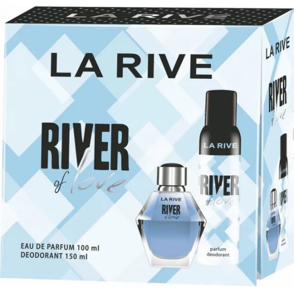 Set La Rive Woman River Of Love (apa de parfum100ml+deo 150cm3) - image 1
