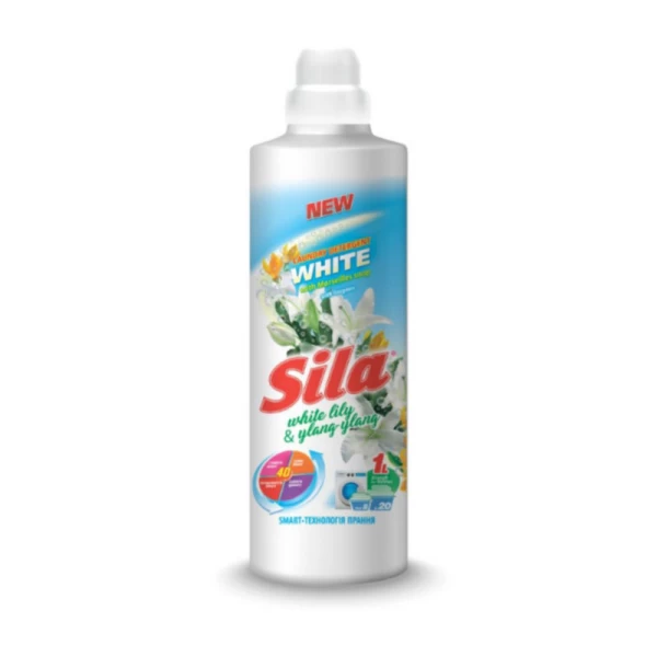 Sila detergent lichid 1 kg Crin alb - image 1