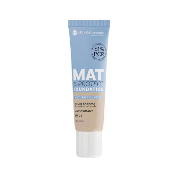 Bell HYPO Mat&Protect Baza nuantatoare SPF25 04 Peach - image 1
