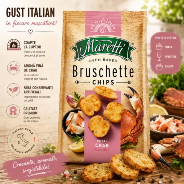 Maretti Brushette краб 140гр - image 2